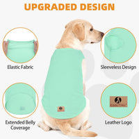 Halloween Dog Shirts for Large Dogs - Green&Purple / XXX-Large(Chest 31", Back 25") - image 2