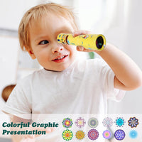 24 Pcs Classic Kaleidoscopes for Kids Vintage Toys Party Favor - Vivid Style - image 4
