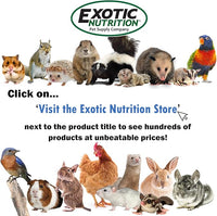 Squirrel Complete (15 lb.) - Healthy Natural Food - Nutritionally Complete Diet for Pet & Captive Squirrels - Ground, Grey, and Flying Squirrels, & Chipmunks