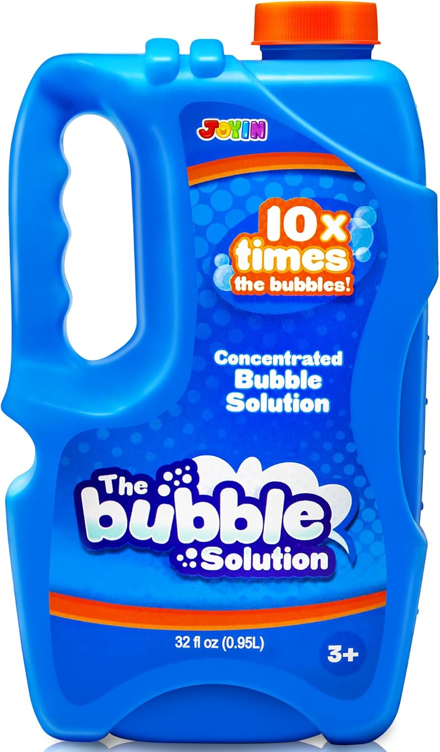 JOYIN 32 OZ Concentrated Bubble Solution for Bubble Machines - Blue