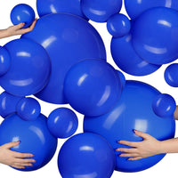 Sratte clear inflatable beach balls in 24, 16 and 5 inch sizes - view 3