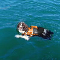Kuoser Dog Life Jacket with Rescue Handle - Small (Chest Girth:16.9-21.3'') / Orange - image 4