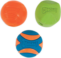 Chuckit! Ultra and Rugged Dog Balls, High-Bounce Fetch, Set of 3 - Medium (2.5") / Fetch Pack 3