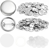 300 Pcs 58mm/2.28 inch Button Maker Supplies - 32mm/1.25 inch - Button Supplies Button Parts
