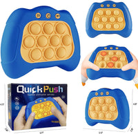 Intoypad Handheld Speed Push Pop Game Fun Sensory Fidget Toy for Kids - Blue - image 4