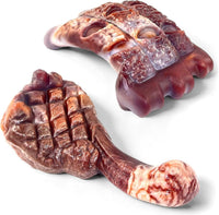 Fuufome Tough Dog Chew Toys for Medium & Large Aggressive Chewers - Grilled color