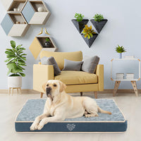 VANKEAN Waterproof Reversible Crate Mat Cool/Warm Washable Joint - XXL / Navy - image 3