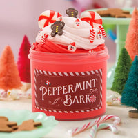 Oriental Cherry Christmas slime balls, 4 pack with holiday themes and mix-ins - view 2