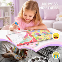 JoyCat Farm Water Coloring Book for Toddler Kids, 13 Pages - Princess - image 3
