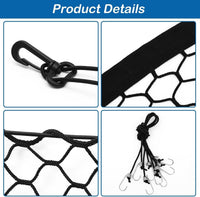 Dog Car Barrier Vehicle Pet Barrier Backseat Mesh Dog Car Divider Net - 47x35 Inch - image 3