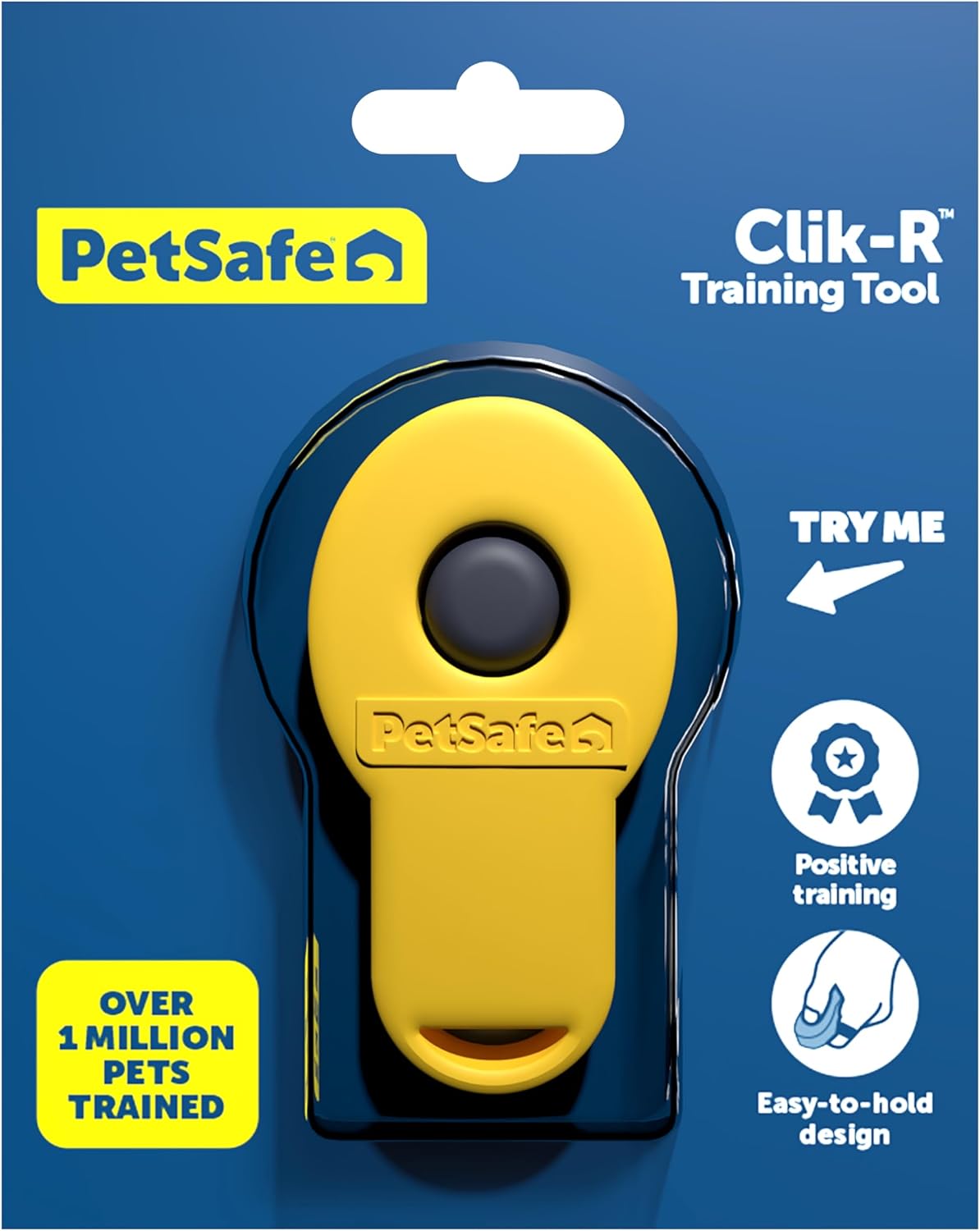 PetSafe Clik-R Dog Training Clicker - Yellow