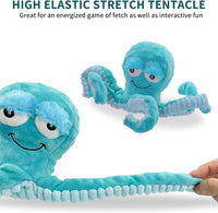 2-in-1 No-Stuffing Hedgehog Dog Toys 3 PCS - Octopus dog toys - image 3