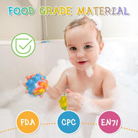 Pop It Stress Ball,Easter Basket Stuffers 3D Food-Grade Silicone,Squeeze Sensory Toy - image 3