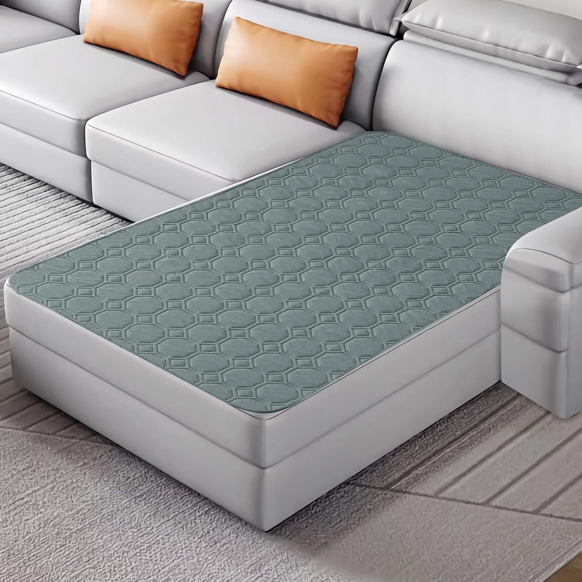 ZNSAYOTX Ultimate Cozy Blankets 100% Waterproof Sofa Mat Blanket - Dark Grey / 40x50 Inch