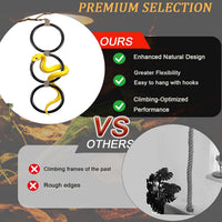 Ball Python Tank Accessory with 1 Pack Snake Climbing Ring for Decor – Essentials for Reptiles And Amphibians - 1 - image 4