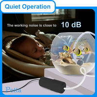 USB Oxygen Air Pump for Aquarium - Black2 - image 3
