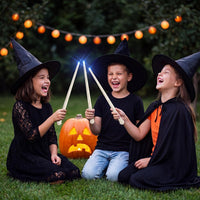 Skylety three light up magic wands in pink, purple and blue - view 40