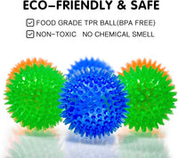 Squeaky Balls for Pet Small Puppy - Small Set of 6 / Multi - image 2