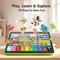 hahaland 5-Language Learning Tablet Toy for Toddler 1-3 with Speech - image 2