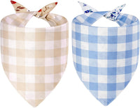 Halloween Dog Bandanas Large 2PCS - Sping-26-blue mihui / Small - image 2