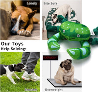 Dog Toy, Large Dog Squeaky Toys - Crab - image 3
