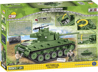 COBI Historical Collection M24 Chaffee tank building block set with 588 pieces and two soldier figur - view 2