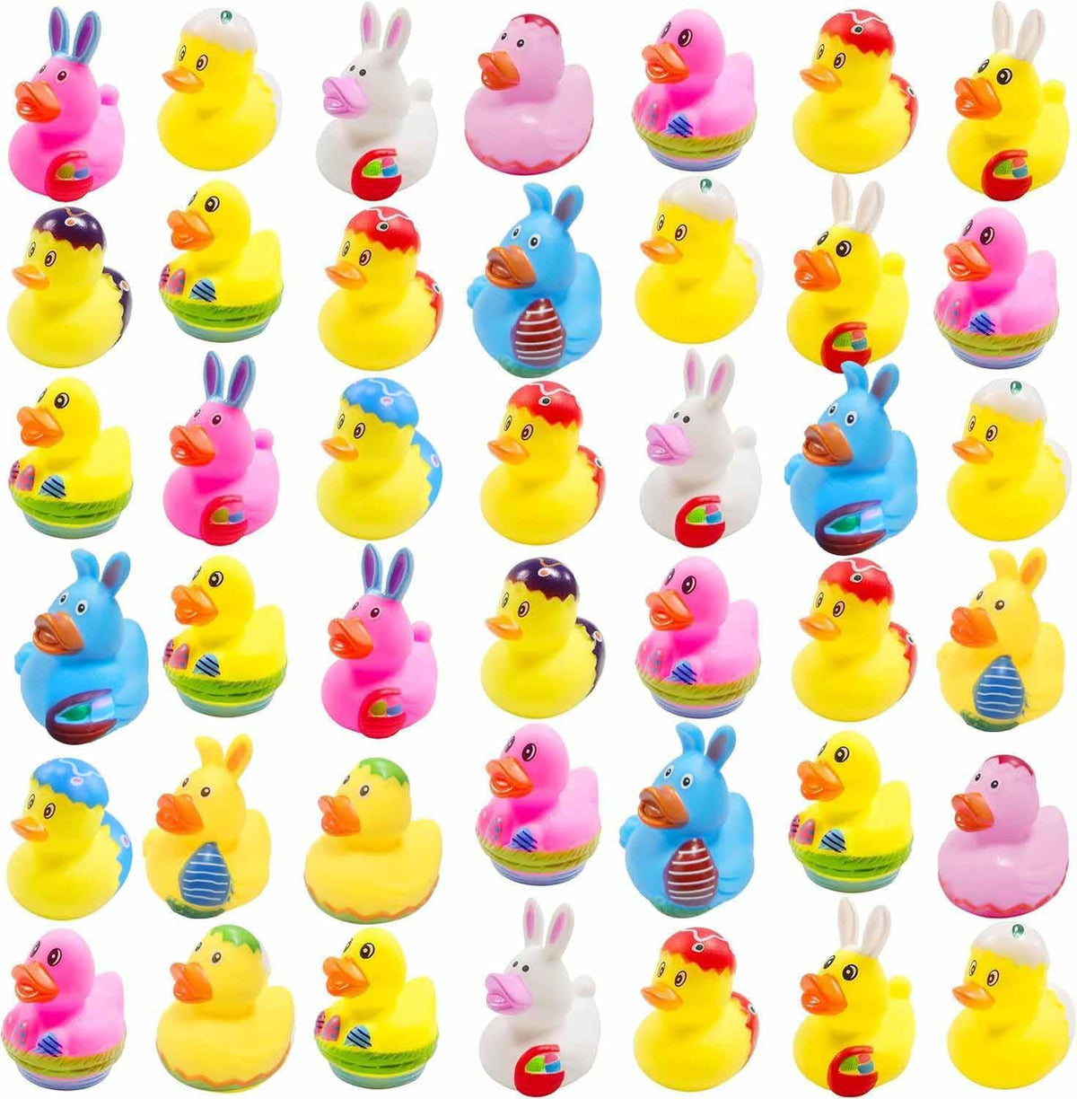36 Pcs Halloween Rubber Ducks - Easter