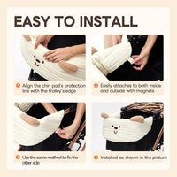 Dog Stroller Cushion & Mat, Pet Stroller Cushion for Dogs & Cats, Ideal Pet Accessories for Comfortable Rides