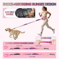 Philorn Hands Free Dog Leash for Dogs with Pouch - Gradient color - image 2