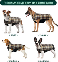 Kuoser Waterproof Dog Coat - New Brown / 3X-Large (Pack of 1) - image 2