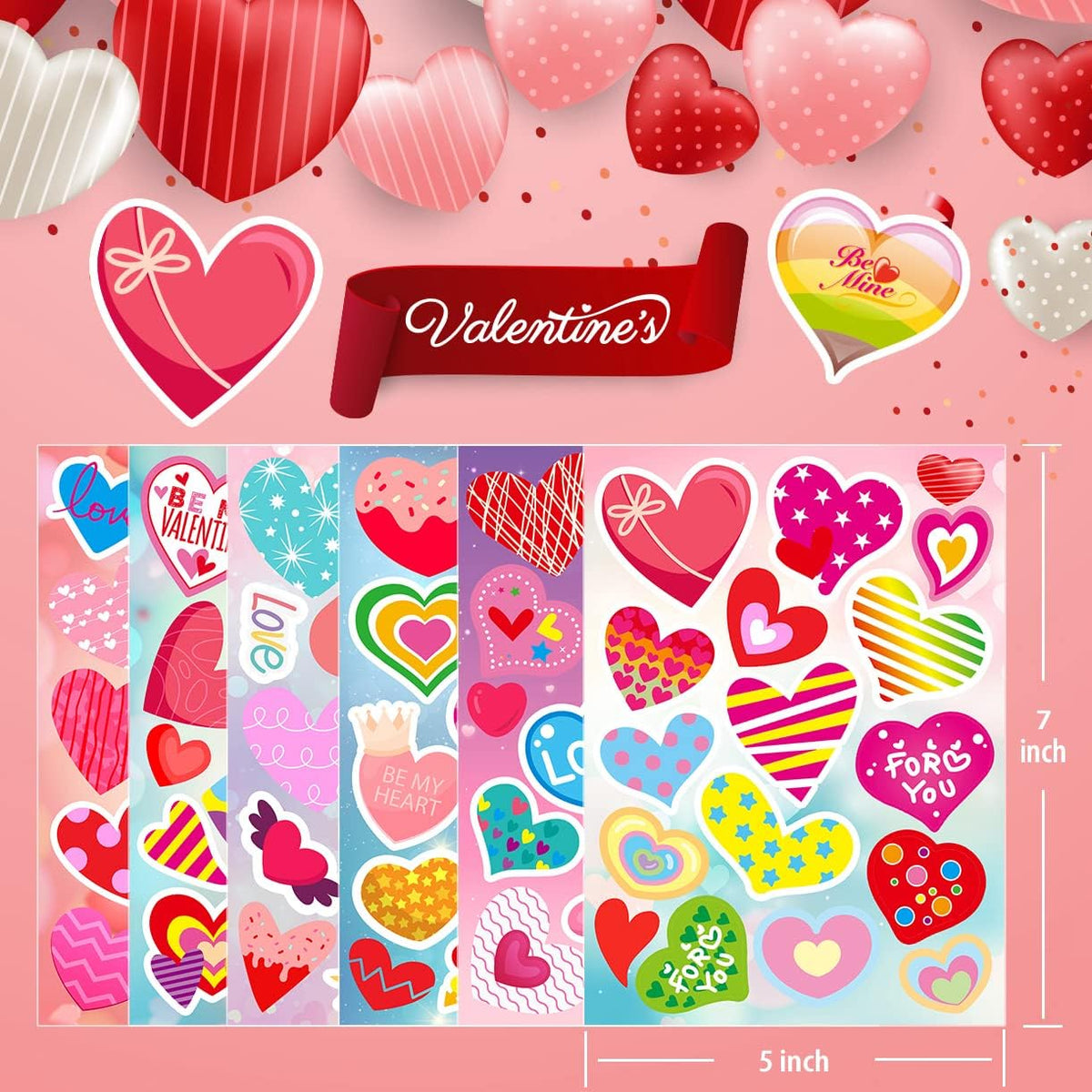 KARSLORA cute stickers for kids, 36 sheets of animal, fruit and dinosaur vinyl stickers - view 10