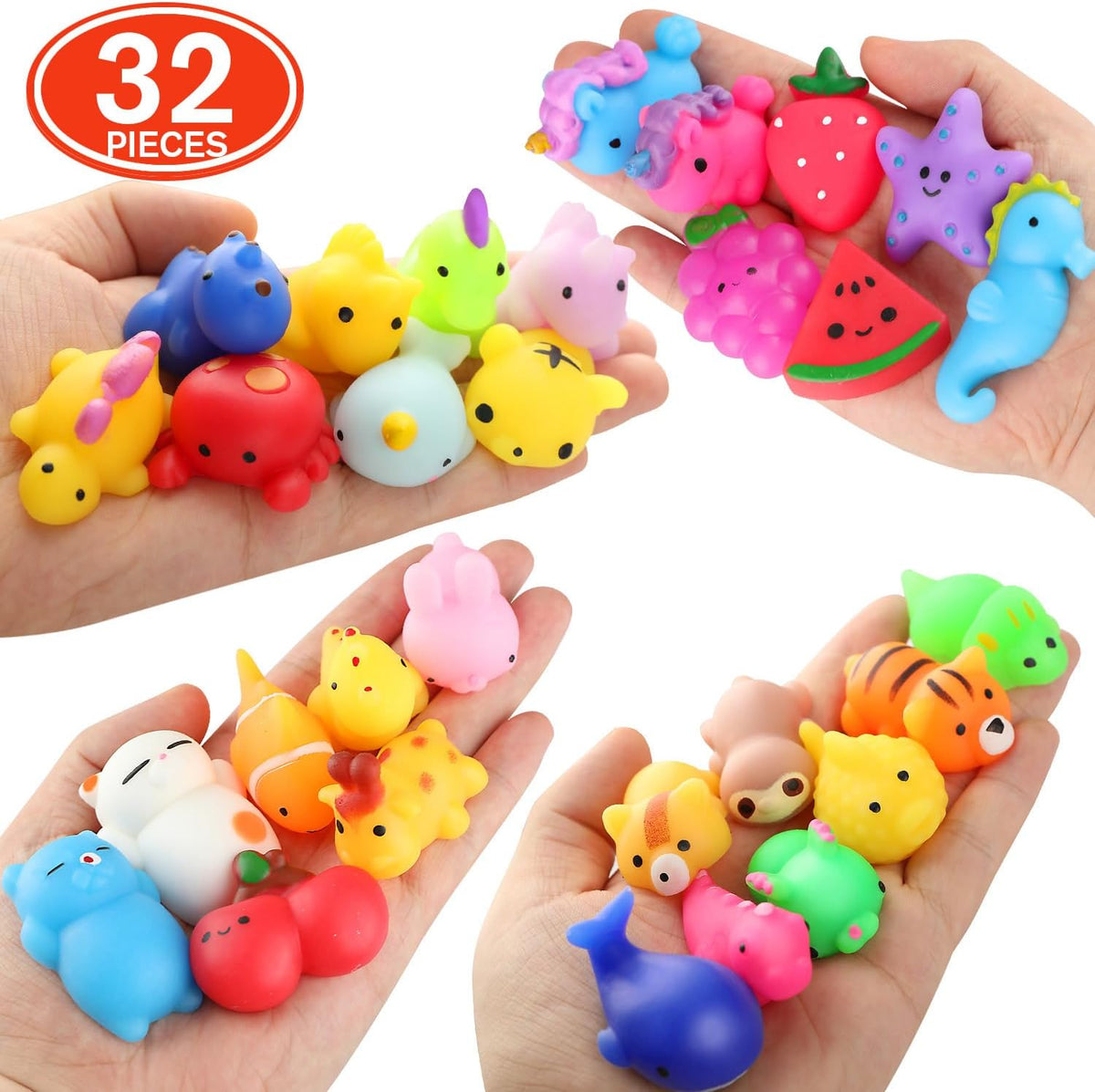 nobasco Squishies, Kawaii Cat Squishys Slow Rising Animals - image 4