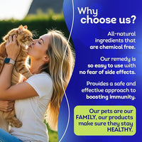 HA4E - Cat Oral Health - Relieves Inflammation, Soothes Pain & Fights Gum Disease - Natural, Non-GMO, Organic, Gluten-Free & Chemical-Free - 300 Tablets