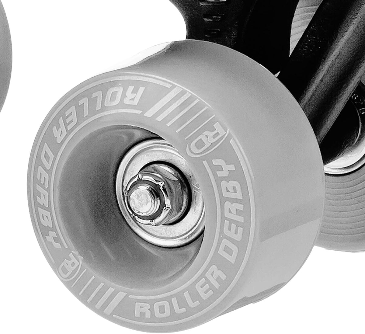 Roller Derby Firestar Youth Skates for Girls, Boys, Beginners - Black/Gray / 12 - image 3