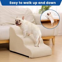 Dog Stairs for Small Dogs & Cats - Beige / 3 - image 2