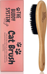The Buddy System, Soft Cat Brush with Boar Bristles