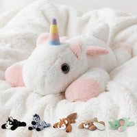 Niuniu Daddy Weighted Stuffed Animals - 5.0 Pounds / Unicorn / Lying