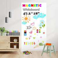 Magnetic Whiteboard Contact Paper - White 1pc / 47.2"W x 18"H