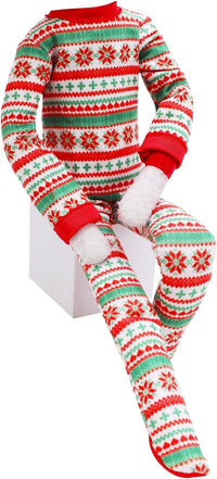 E-Ting one-piece Christmas pajamas for elf doll in reindeer style - view 4