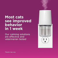 Comfort Zone 3 Pack Cat Calming Diffuser Refills; 30-Day Refills; Pheromones Help Cat Anxiety