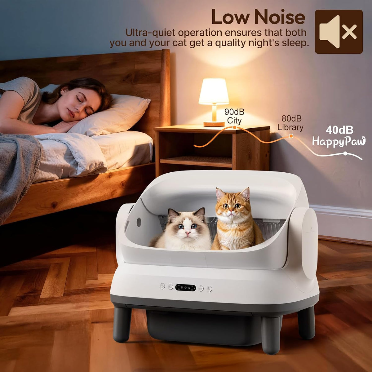 Happypaw XXXL Open-Top Automatic Self Cleaning Litter Box - image 3