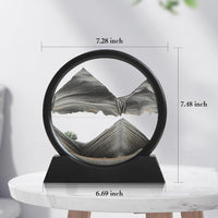Moving Sand Art Liquid Motion - 7 inch / Black - image 2