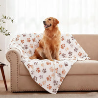 41" x 30" Dog Blankets for Medium Dogs, Cat - 41" x 30" / White / 1 - image 2