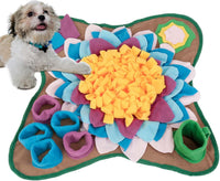 Snuffle Mat for Small Medium Dogs Nose Smell Training - Grey