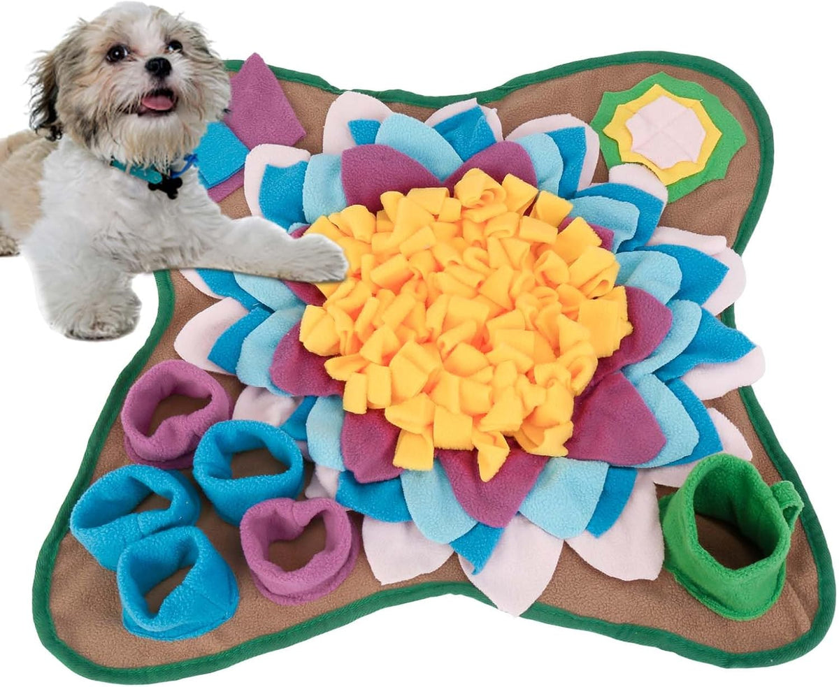 Snuffle Mat for Small Medium Dogs Nose Smell Training - Grey