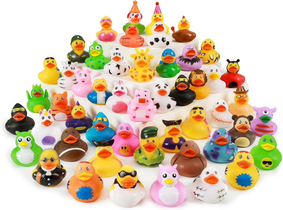 WQTHE 30 Pack Rubber Duck for Jeeps Ducking - Pack of 30