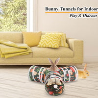 HERCOCCI Rabbit Toys, Bunny Tunnels & Tubes - Red - image 3