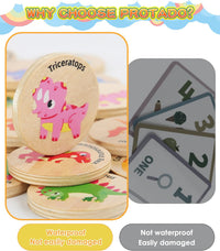 Wooden Memory Game for Kids, 24 Dinosaur Matching Cards – Fun for Kids & Family - image 3