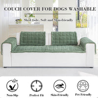 Couch Cover for Dogs Washable - Green / 23.6" x 47.2" - image 2