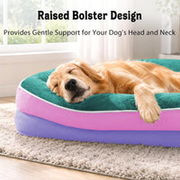 Waterproof Orthopedic Dog Bed for Large and Extra Large Dogs – Essentials for Dogs - Sage Lavender / 42"L x 30"W x 7.5"Th - image 3
